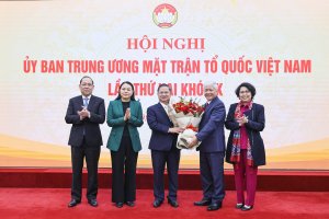 Ông Trần Việt Trường làm Phó Chủ tịch Ủy ban Trung ương MTTQ Việt Nam